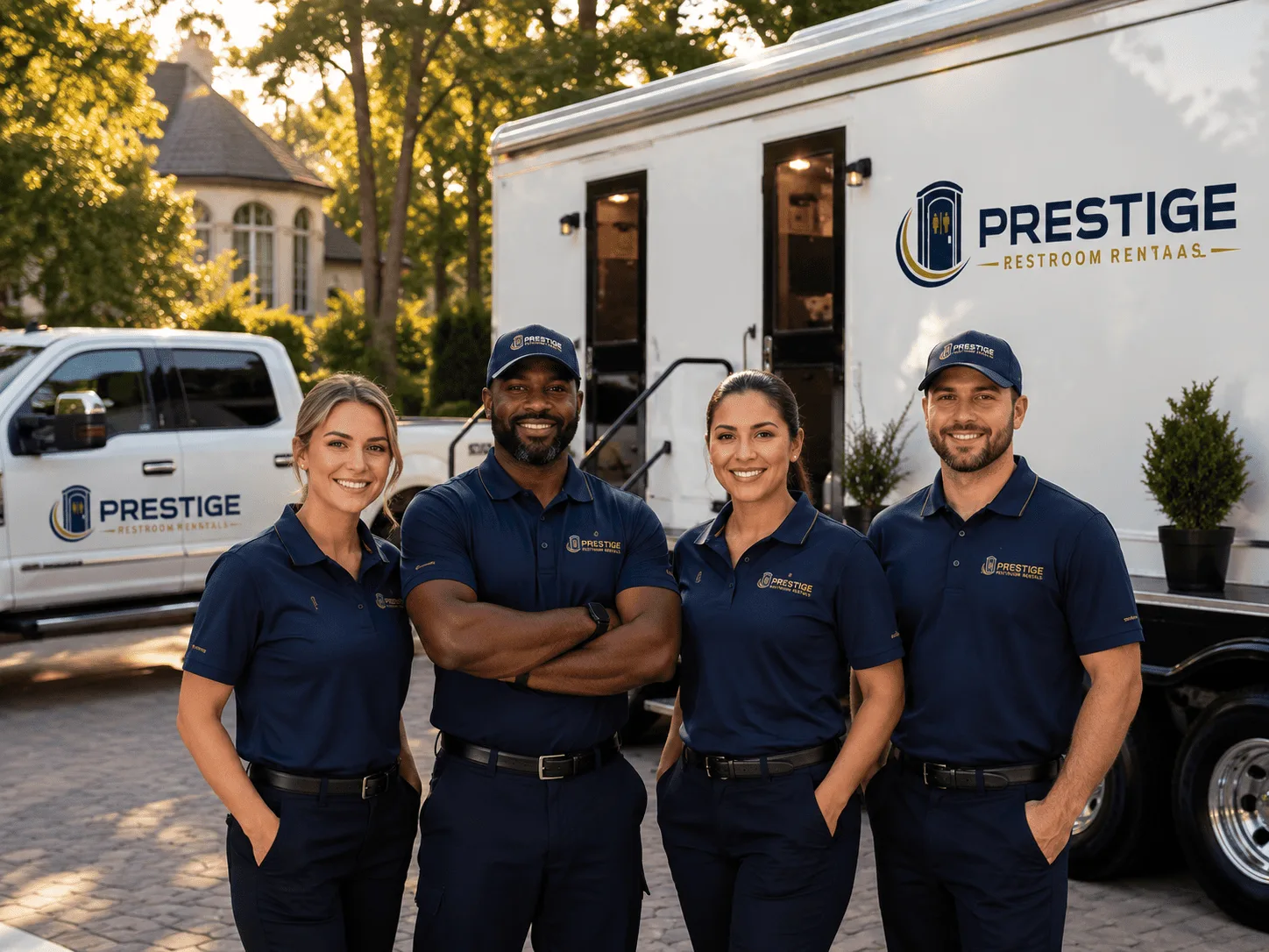 Trusted Luxury Portable Restrooms company in Linn, WV